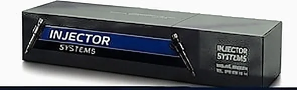 Ljusgrå Injector Systems-förpackning